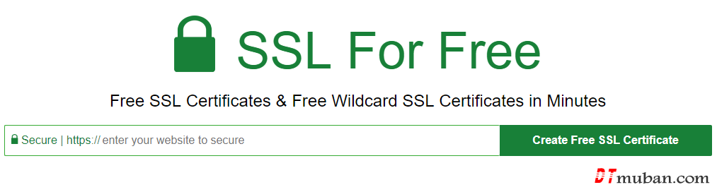 SSL For Free免费泛域名SSL证书申请